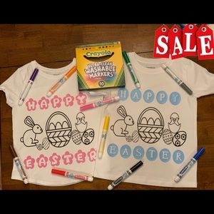 Washable kids Easter Shirt!